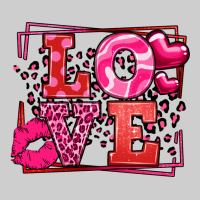 Love Valentine's Day Leopard Frame Premium Tee | Teevron