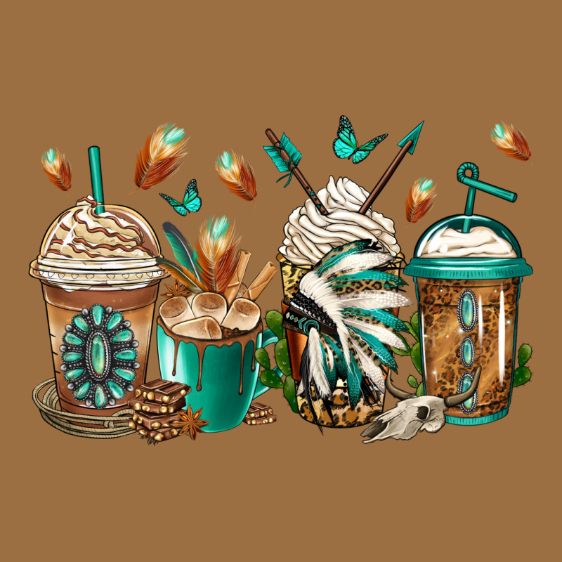 Indian Headdress Coffee Cups Vintage Tee by Jasminsmagicworld | Teevron