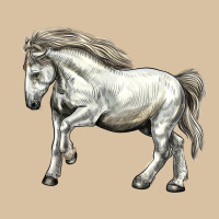 Percheron Horse Heavyweight Hoodie | Teevron