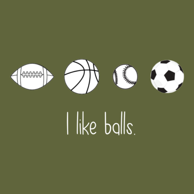Funny Sports Balls Gag Gift Classic Tee by lanVoArt | Teevron