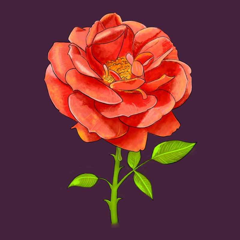 All A Twitter Rose Premium Tee by LillyAllenDesigns | Teevron