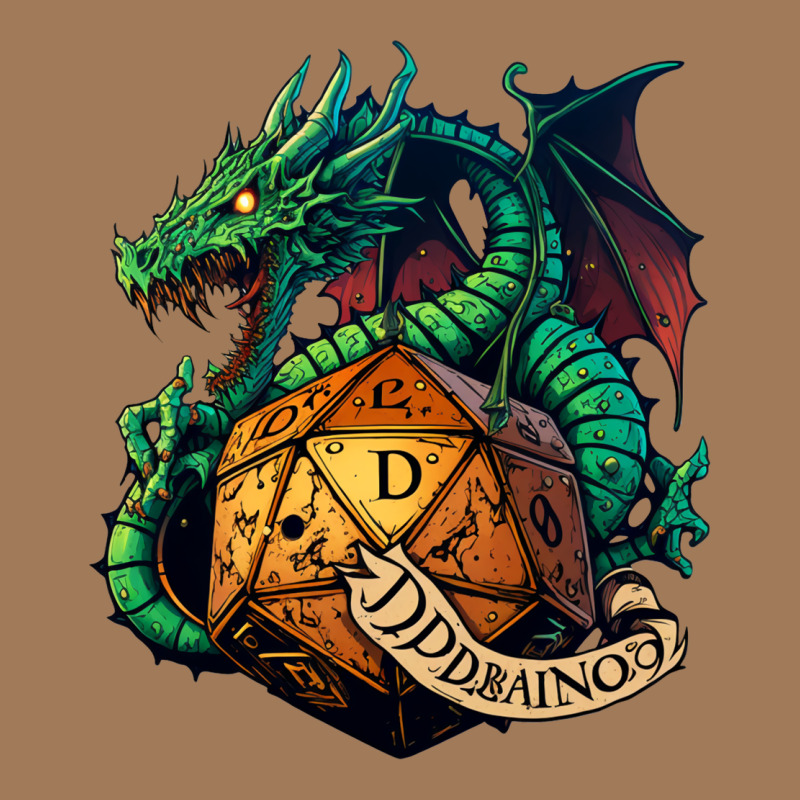 Dragon And A D20 Classic Tee by lanVoArt | Teevron
