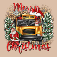 Merry Christmas School Bus Urban Heavy Tee | Teevron
