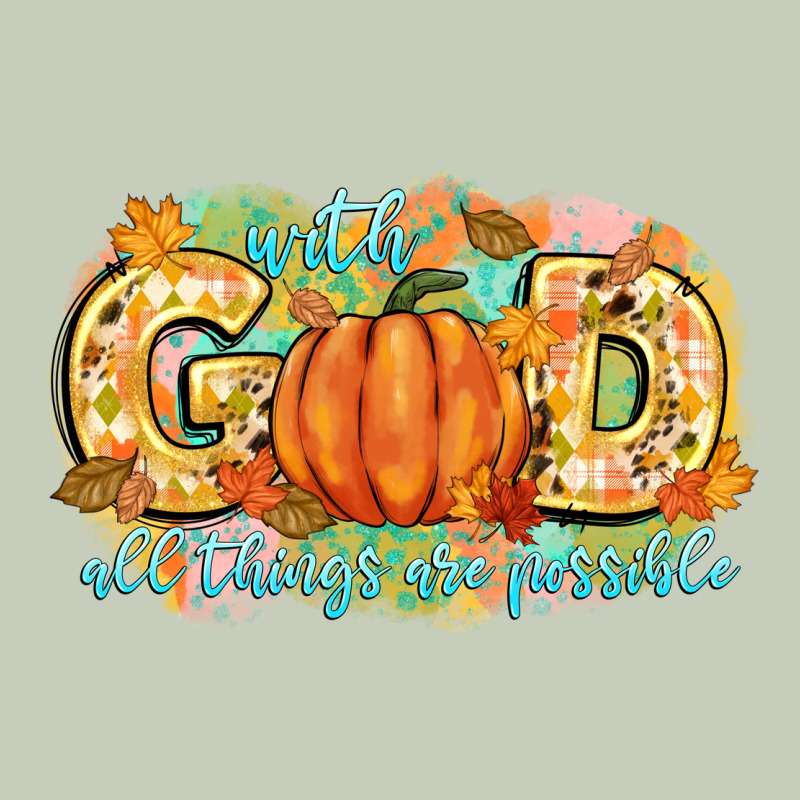 With God All Things Are Possible Long Sleeve Tee by CowGirlArtShop | Teevron
