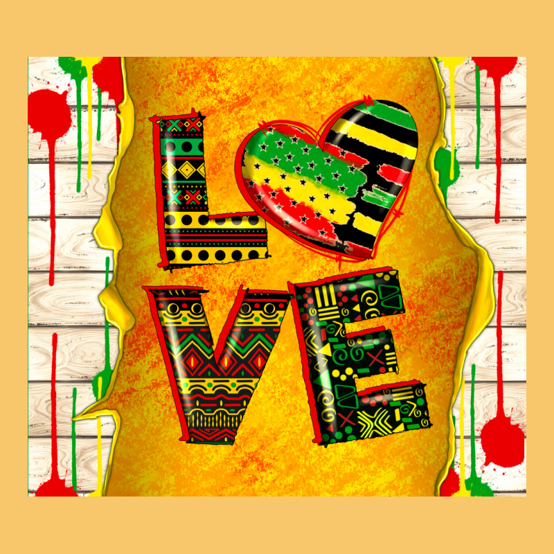 Juneteenth Love Vintage Hoodie by TumblerDesignByShophia | Teevron