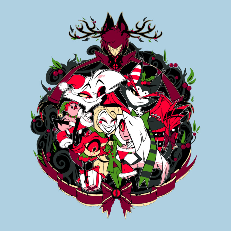 Hazbin Hotel Christmas Premium Hoodie by lanVoArt | Teevron