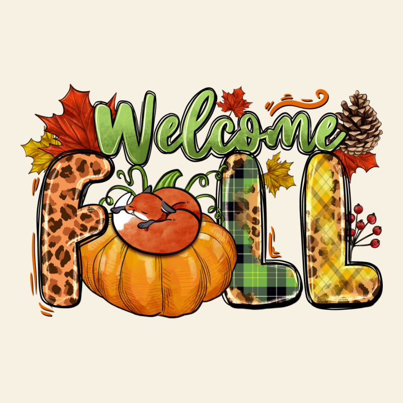 Welcome Fall Vintage Tee by NancyCooperArtShop | Teevron