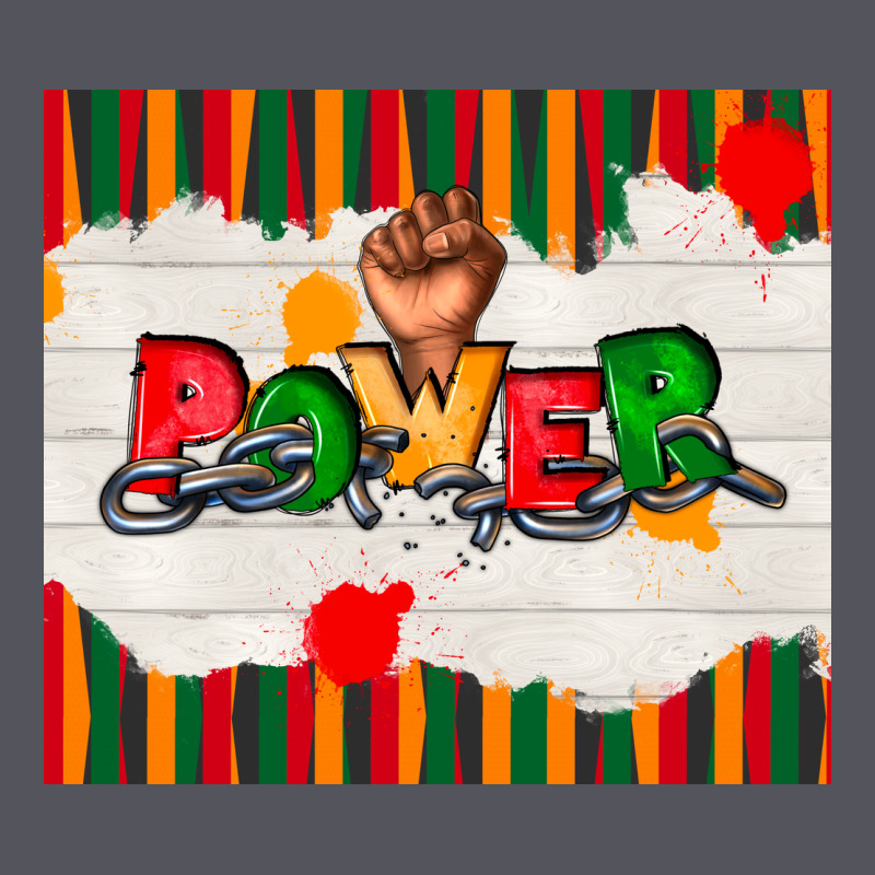 Juneteenth Black Power Vintage Hoodie by TumblerDesignByShophia | Teevron