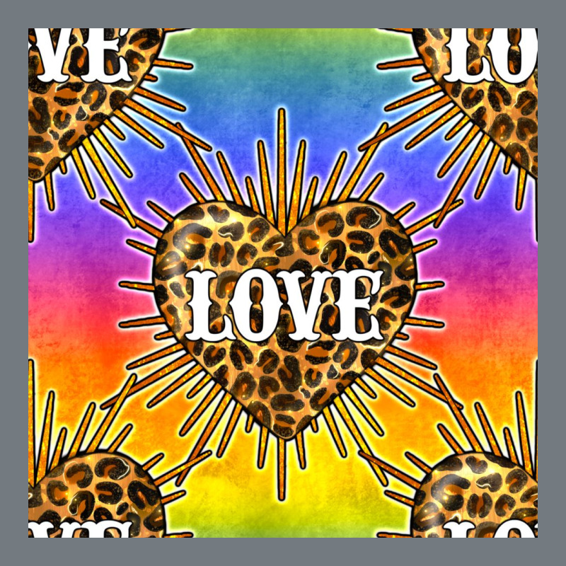 Pride Lgbtq Leopard Love Heart Seamless Pattern Heavyweight Sweatshirt by BundleAndBundleShop | Teevron