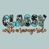 Classy With A Savage Side Heavy Core Tee | Teevron