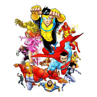 invincible and friend hero art | Teevron