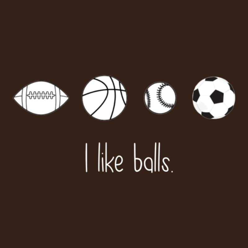 Funny Sports Balls Gag Gift Heavy Core Tee by lanVoArt | Teevron