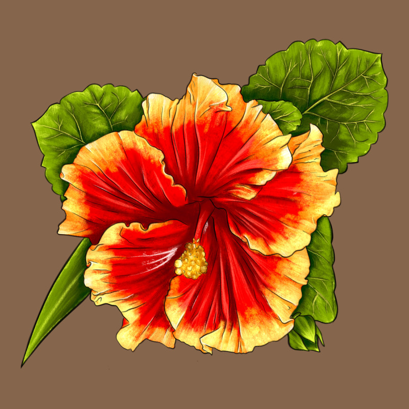 Hawaiian Hibiscus Flower Premium Tee by LillyAllenDesigns | Teevron