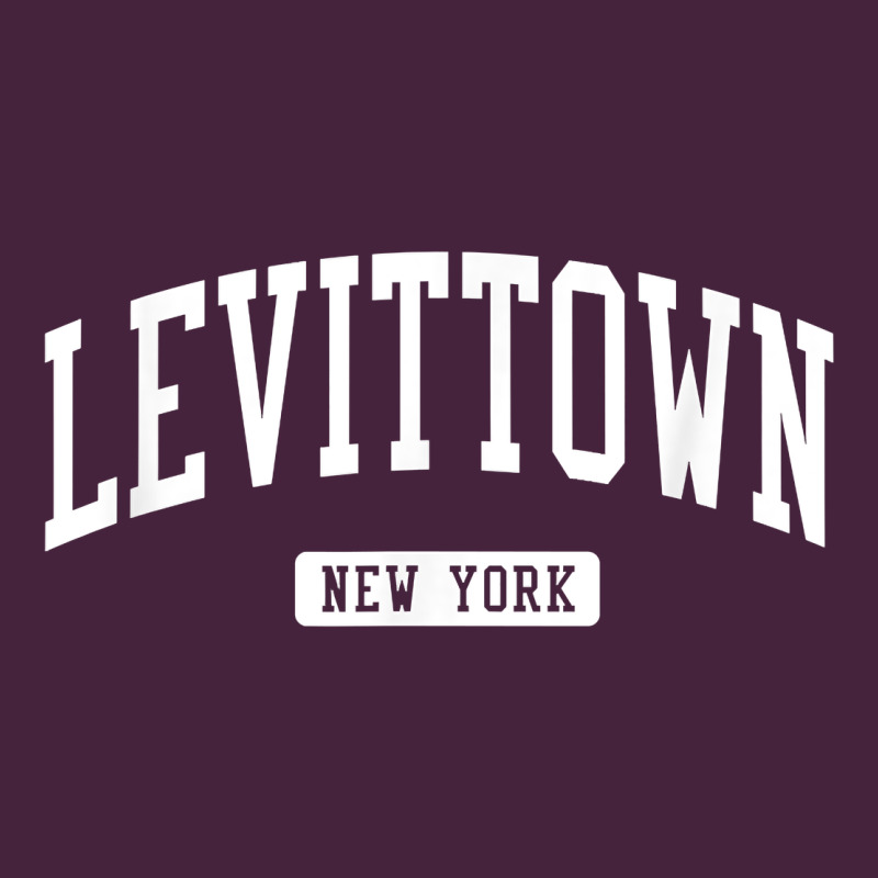 Levittown New York Ny Vintage Athletic Sports Design T Shirt Premium Tee by lanVoArt | Teevron