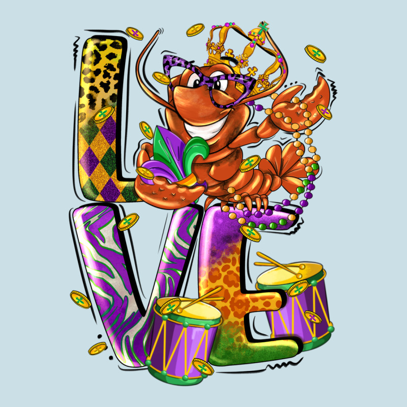 Mardi Gras Love Ladies Tee by LillyAllenDesigns | Teevron