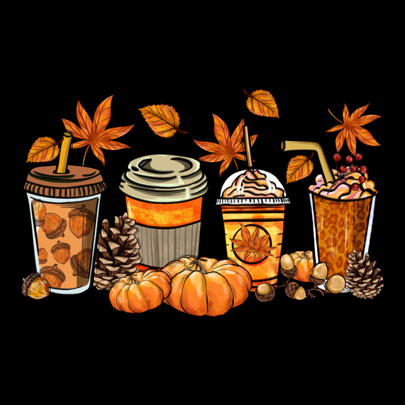 Fall Coffee Cups Urban Heavy Tee by NancyCooperArtShop | Teevron
