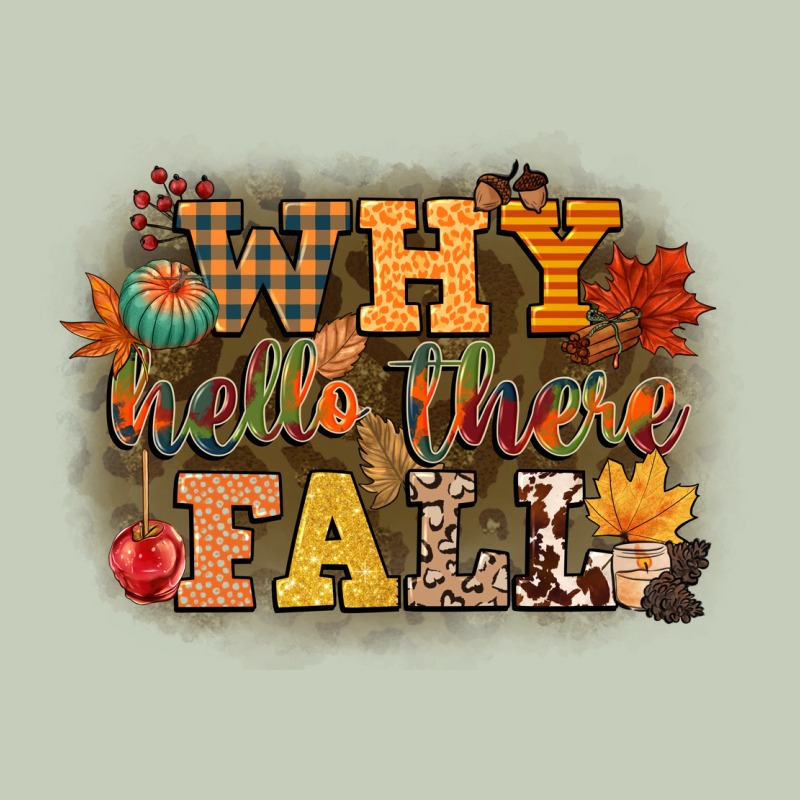 Why Hello There Fall Long Sleeve Tee by CowGirlArtShop | Teevron