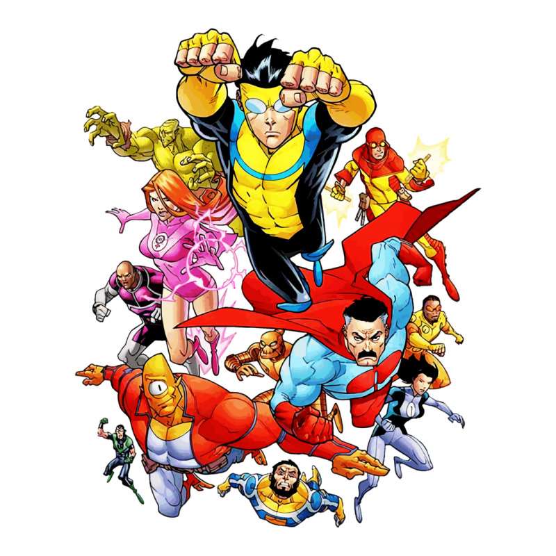 Invincible And Friend Hero Art Long Sleeve Tee by lanVoArt | Teevron
