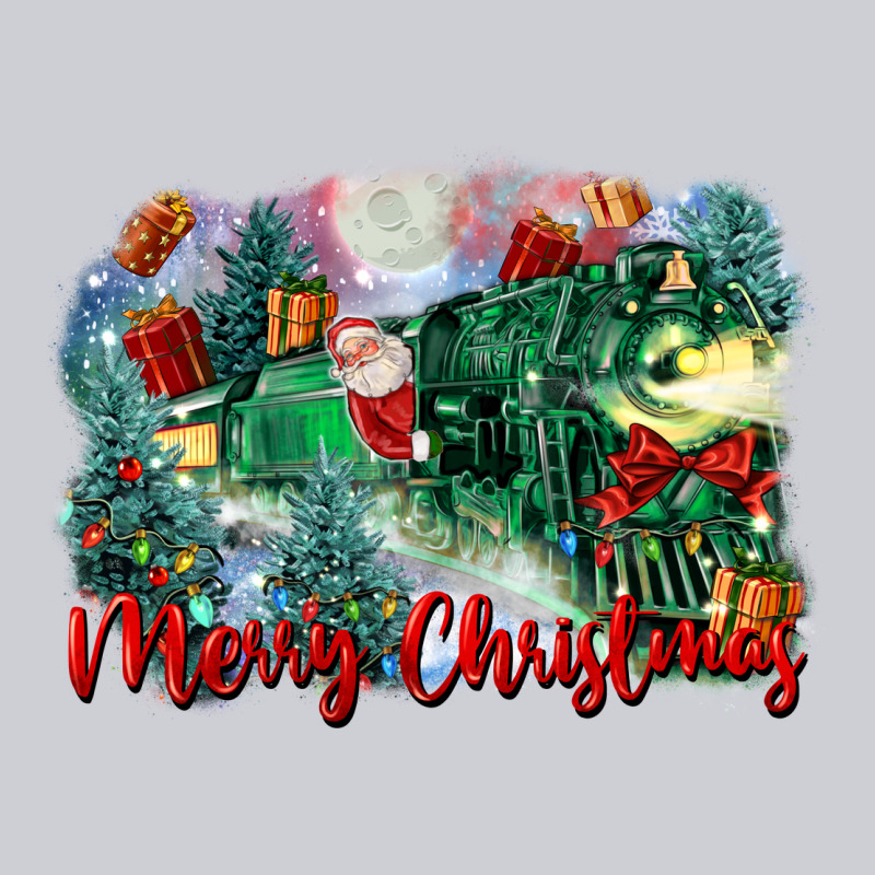 Merry Christmas Santa Polar Express Heavyweight Sweatshirt by FaDigitalArtStudio | Teevron
