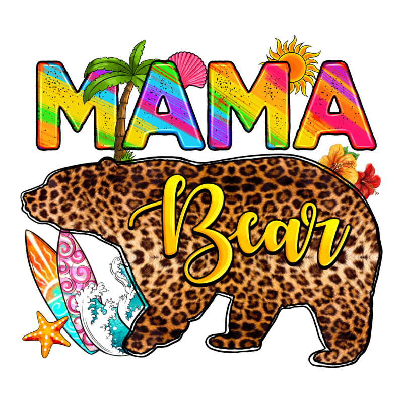 Mama Bear Summer Premium Hoodie by RanaPortraitStore | Teevron