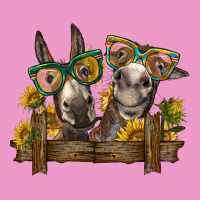 2 Donkeys With Sunflowers Urban Hoodie | Teevron