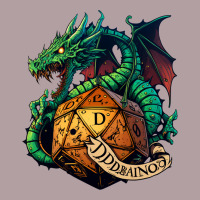 Dragon And A D20 Vintage Hoodie | Teevron