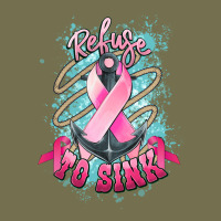 Refuse To Sink Cancer Anchor Cancer Awareness Vintage Hoodie | Teevron