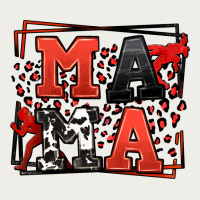 Wrestling Mama Red And Black Zipper Hoodie | Teevron