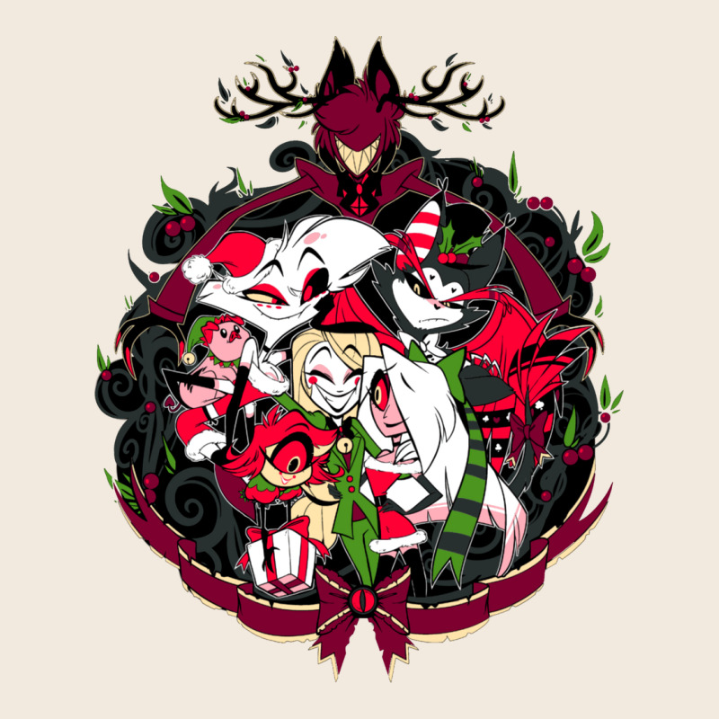 Hazbin Hotel Christmas Zipper Hoodie by lanVoArt | Teevron