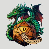 Dragon And A D20 Zipper Hoodie | Teevron