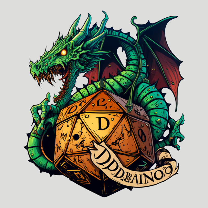 Dragon And A D20 Zipper Hoodie by lanVoArt | Teevron