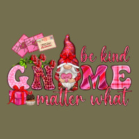 Be Kind Gnome Matter What Valentine's Day Vintage Hoodie | Teevron