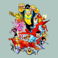 Invincible And Friend Hero Art Premium Sweatshirt | Teevron