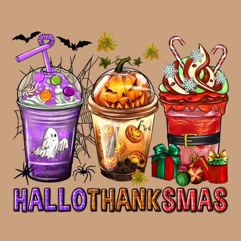 Hallothanksmas Coffee Cups Vintage Tee by texasbilliewilder | Teevron