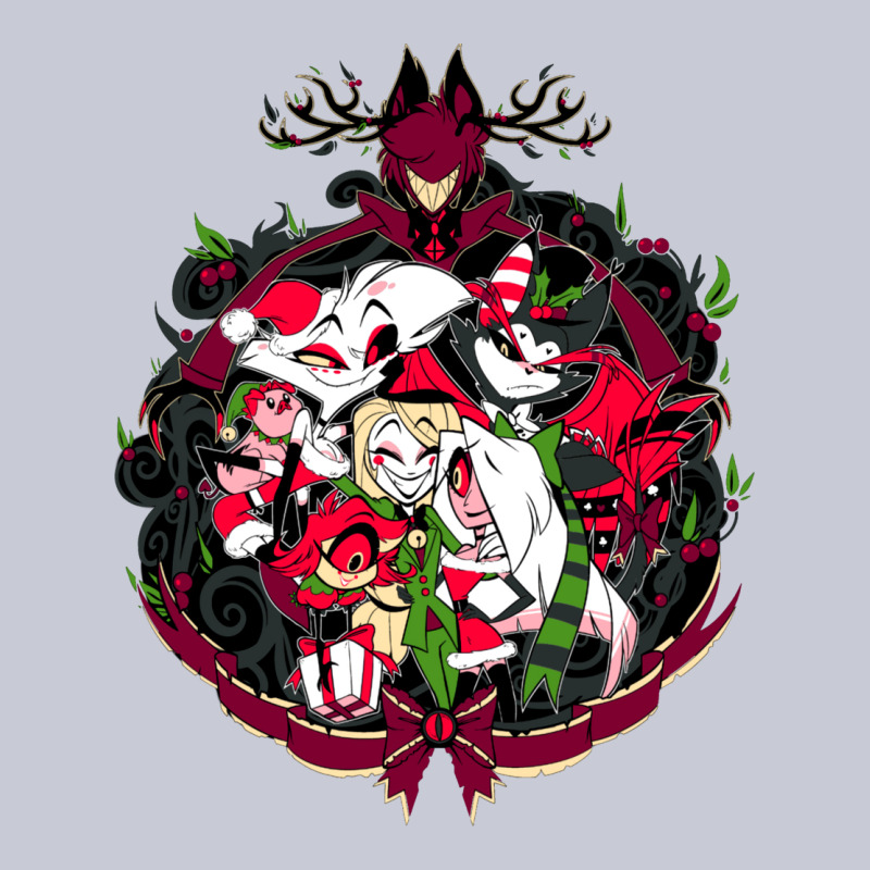 Hazbin Hotel Christmas Heavyweight Hoodie by lanVoArt | Teevron