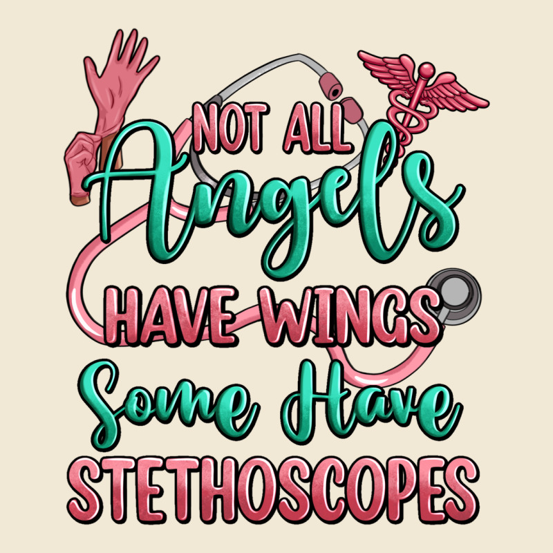 Not All Angels Have Wings Some Have Stethoscopes Premium Tee by RanaPortraitStore | Teevron
