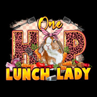 One Hip Lunch Lady Easter Day Zipper Hoodie | Teevron