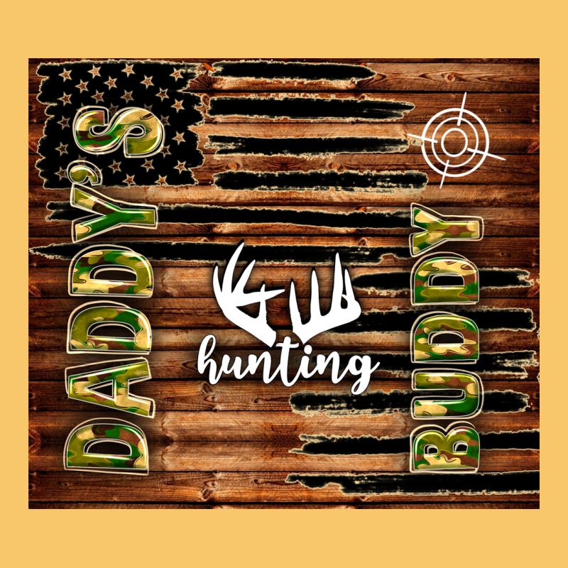 Daddy's Hunting Buddy Vintage Hoodie by TumblerDesignByShophia | Teevron