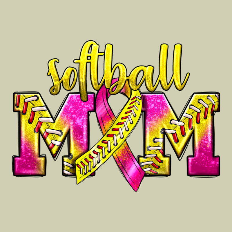 Softball Mom Breast Cancer Heavy Core Tee by BundleAndBundleShop | Teevron