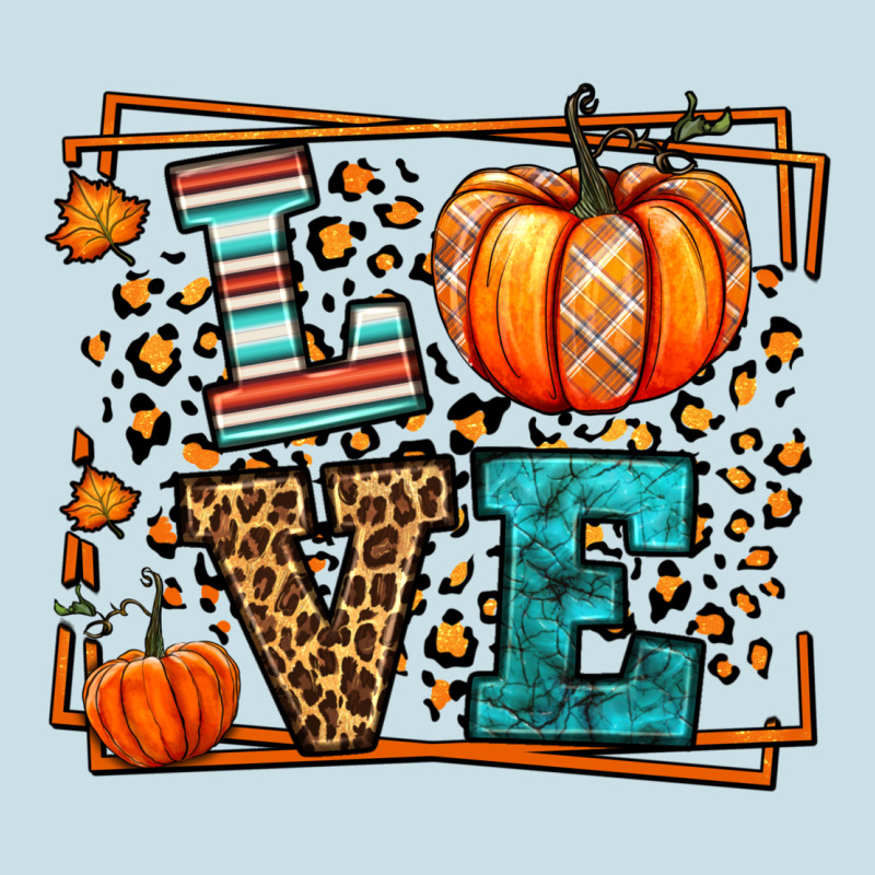 Fall Autumn Leopard Love Pumpkin Ladies Tee by LillyAllenDesigns | Teevron