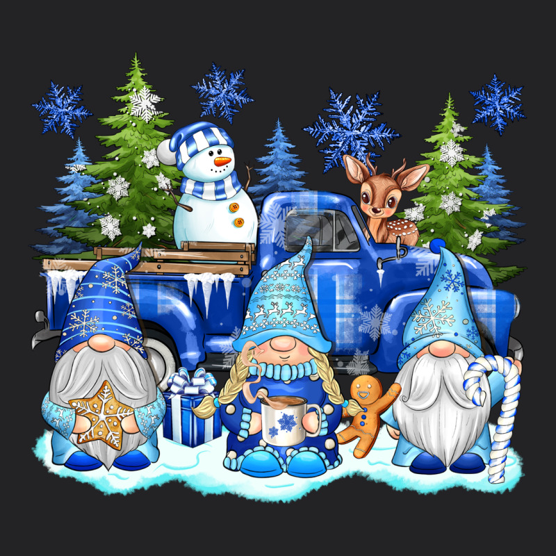 Snow Gnome Truck Vintage Tee by texasbilliewilder | Teevron