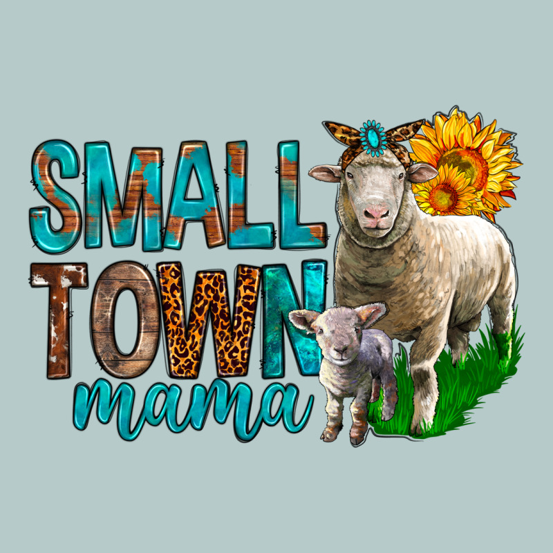 Small Town Mama With Sheeps Heavy Core Tee by BundleAndBundleShop | Teevron