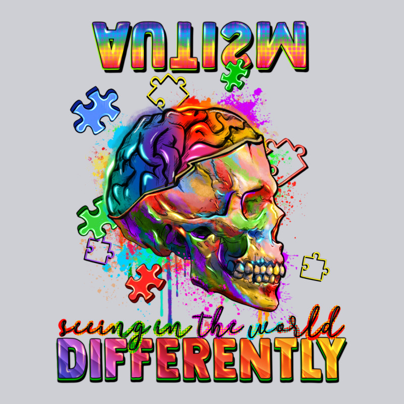 Autism Seeing In The World Differently Heavyweight Sweatshirt by FaDigitalArtStudio | Teevron