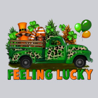 Feeling Lucky With Gnomes On Truck Heavyweight Sweatshirt | Teevron
