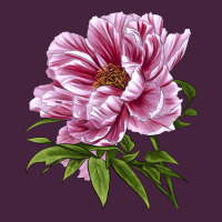Peony Flower Illustrations Premium Tee | Teevron