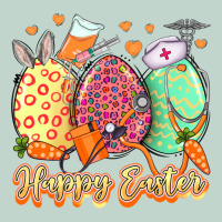 Happy Easter Eggs Nurse Zipper Hoodie | Teevron