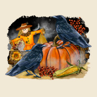 Fall Background With Crow Ladies Tee | Teevron