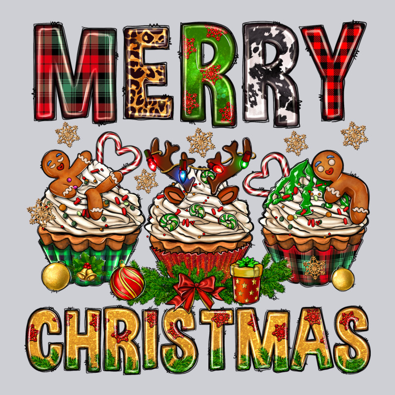 Merry Christmas With Cupcake Bbs Heavyweight Sweatshirt by BundleAndBundleShop | Teevron