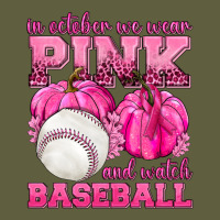 In October We Wear Pink And Watch Baseball Vintage Tee | Teevron