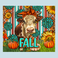 Western Fall Cow Ladies Tee | Teevron